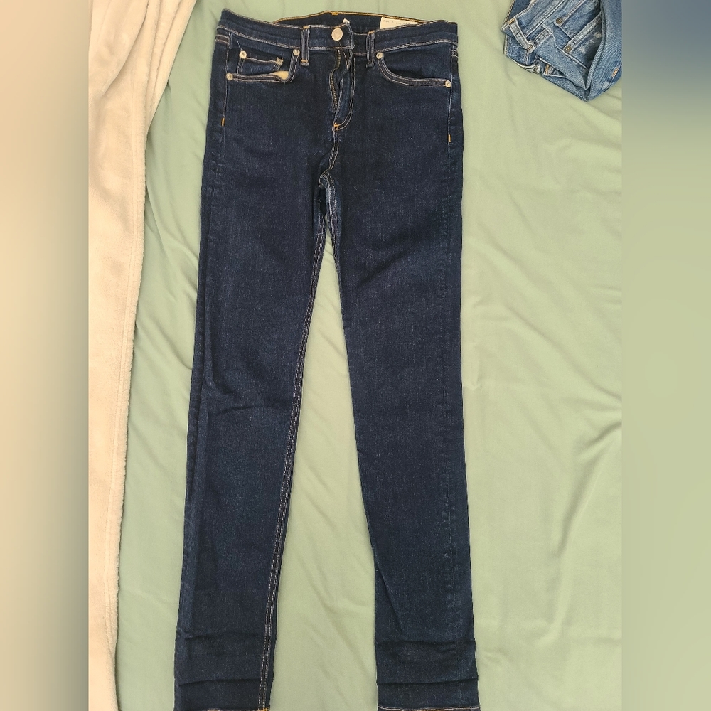 High-rise Rag&Bone skinny jean